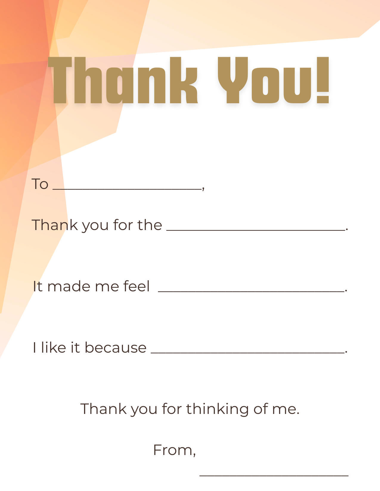 Geometric Gratitude Set