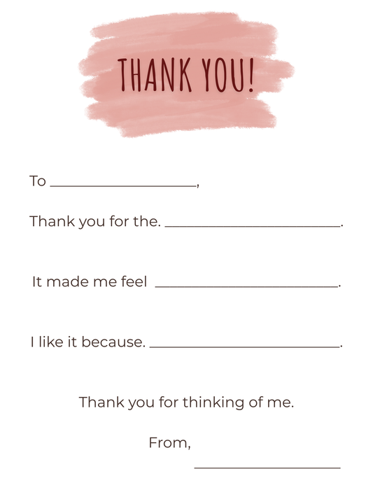 Paint Brush Gratitude Set